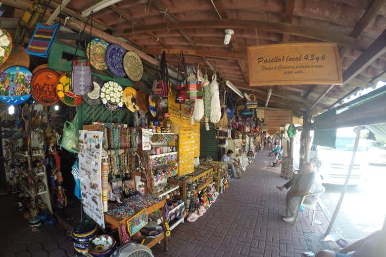El mercado de artesanías