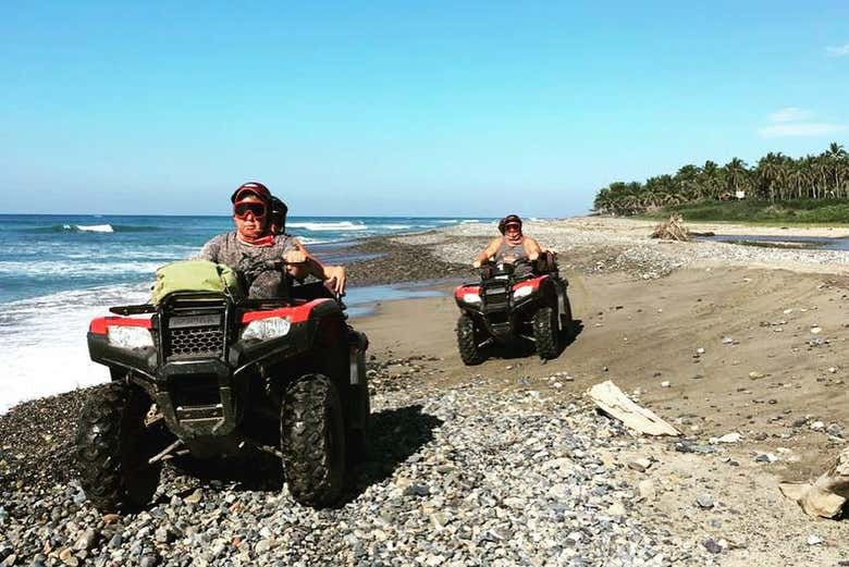 Descubriendo la zona en quad