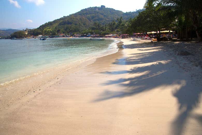 Las Gatas, praia de Zihuatanejo