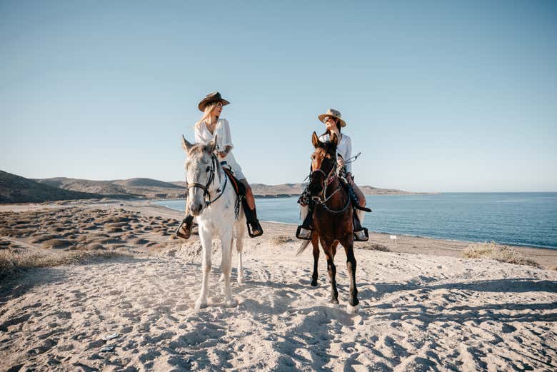 Enjoy the views at El Coyote beach