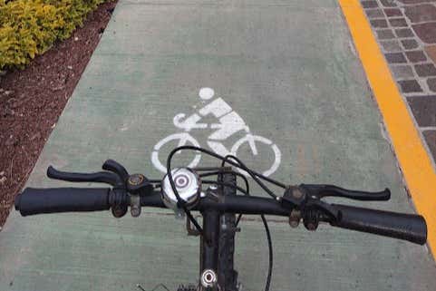 In bicicletta a León