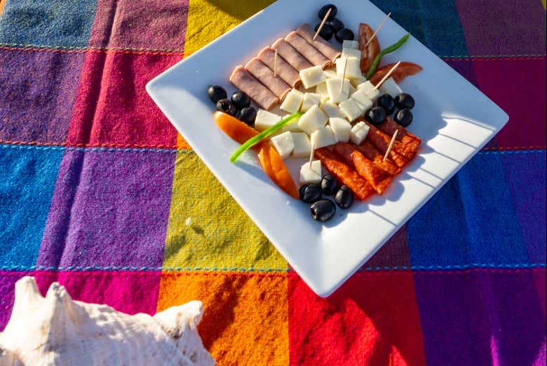 Hora de degustar deliciosos aperitivos