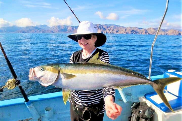 Você poderá optar por um tour de pesca