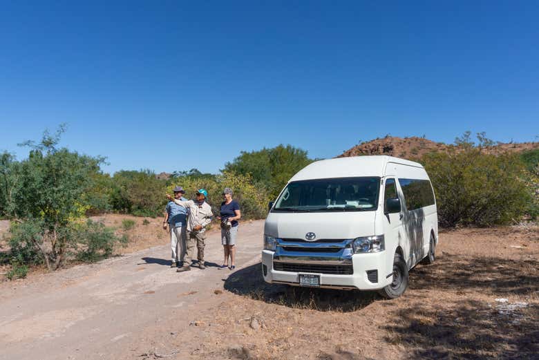 Acercándonos a las cuevas de Canipole