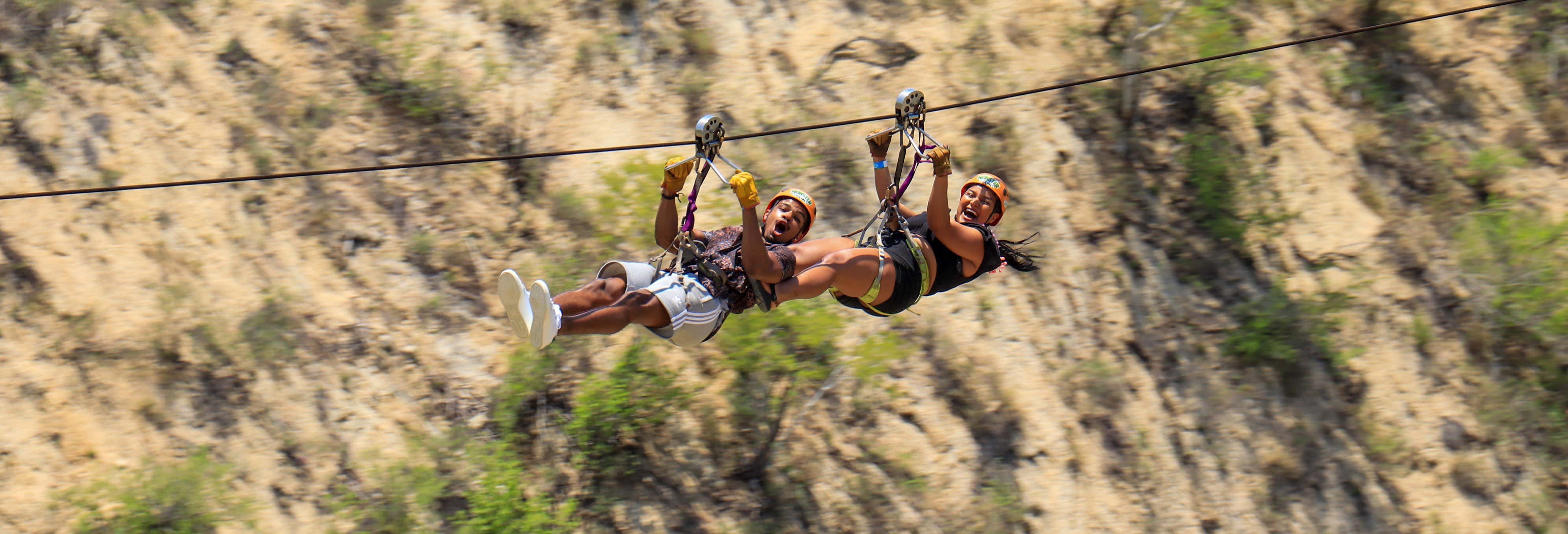 Tirolina en Los Cabos