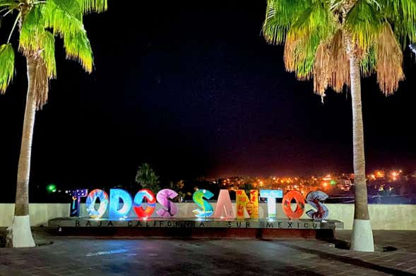 Excursão noturna a Todos Santos com jantar