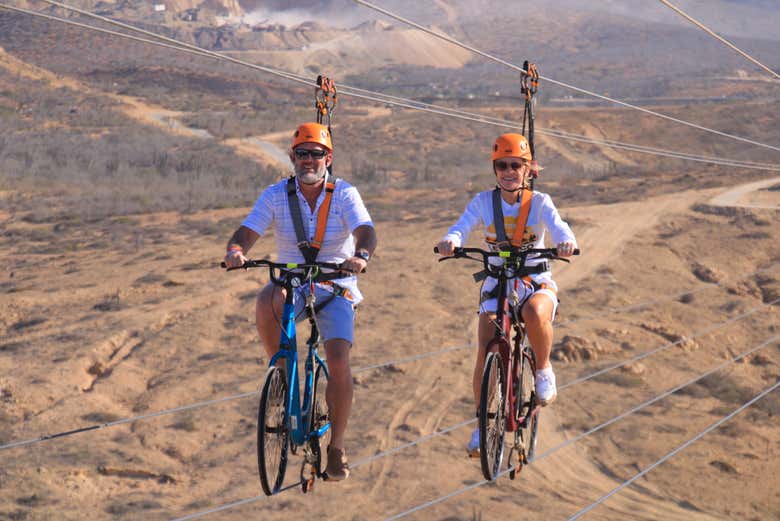 Pedaleando sobre el desierto