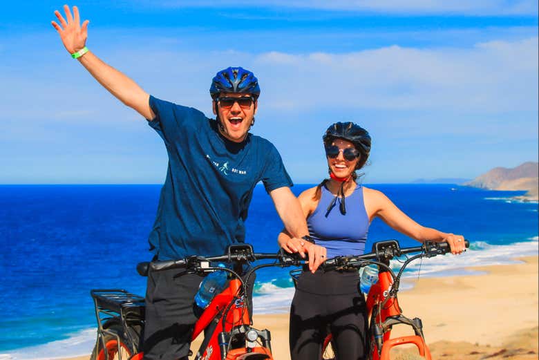 Bike along the Pacific coastline