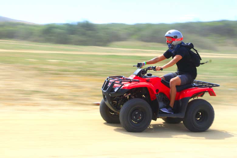 Drive your quad at max speed!