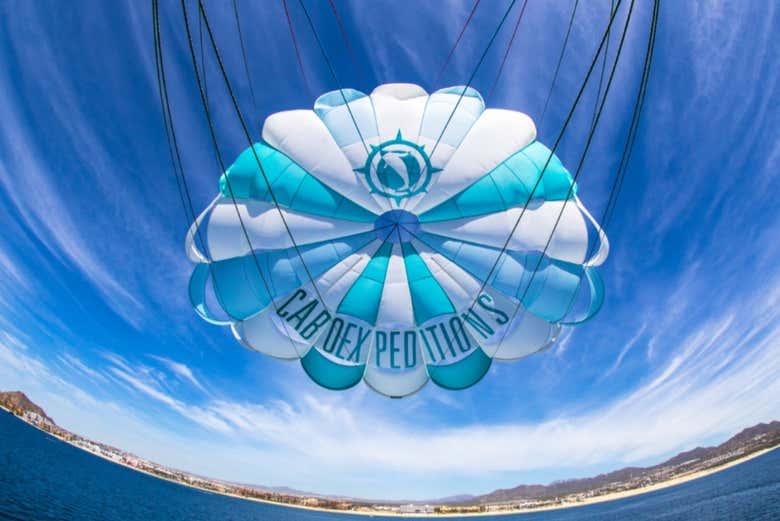 Experiencia de parasailing