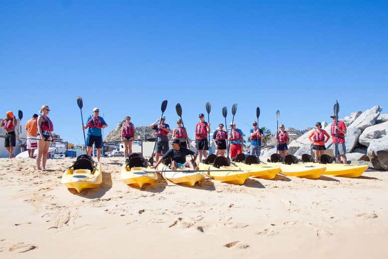Listos para navegar por Los Cabos
