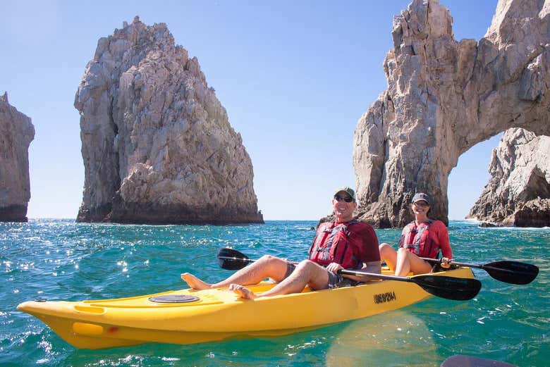 Paseando en kayak 