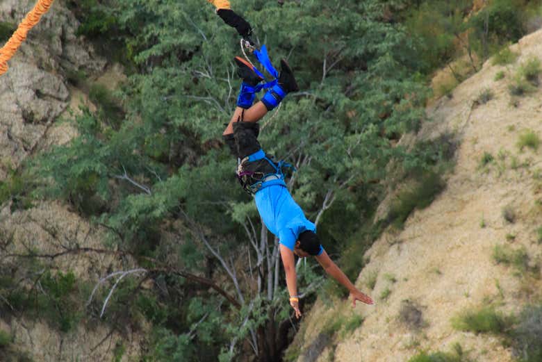 Bungee jumping in Los Cabos