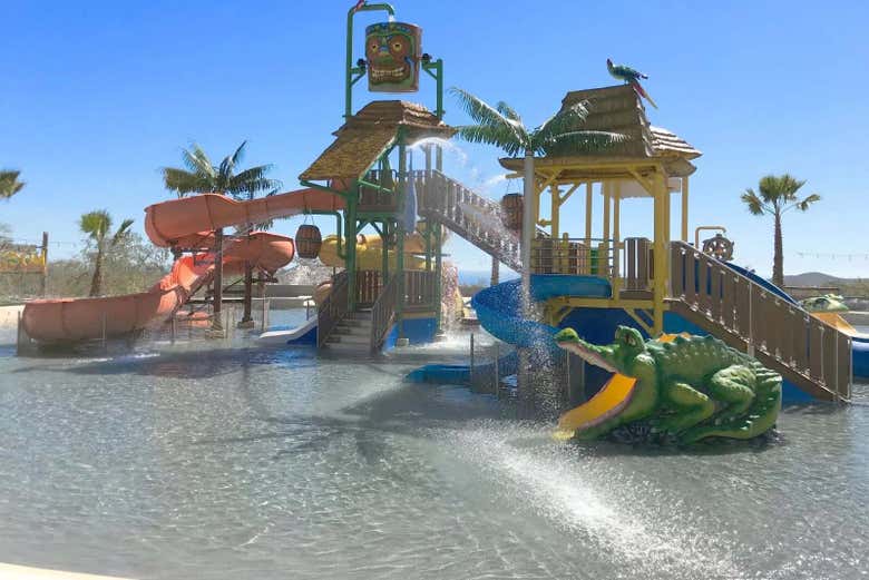 You can cool off at Aqua Park!