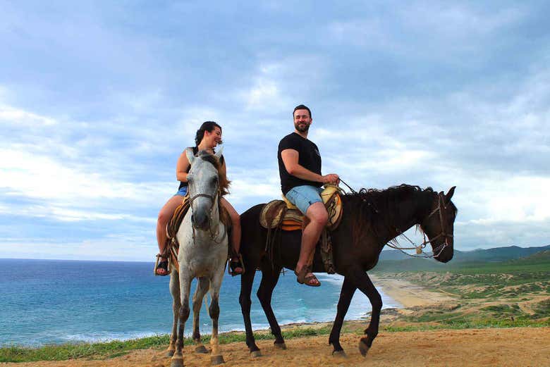 Passeio a cavalo pelo deserto de Los Cabos