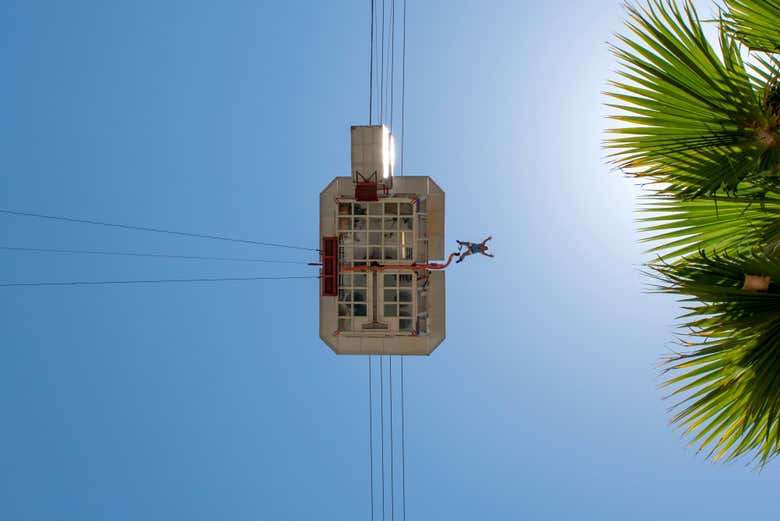 The platform you'll jump from