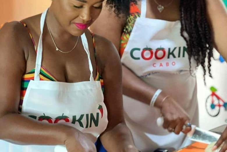 Cocinando las recetas de Los Cabos