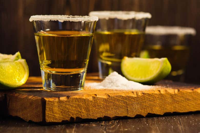 Degustación de tequilas mexicanos