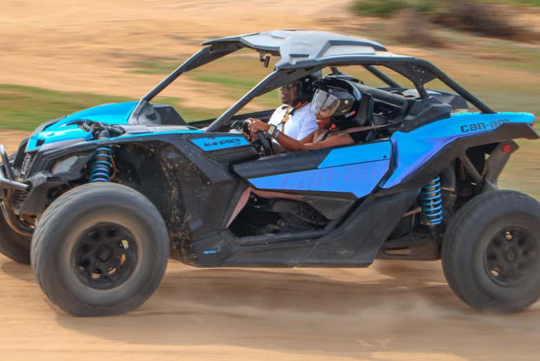 Buggy a toda velocidad