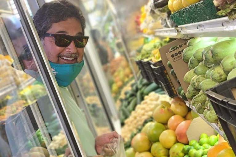 Visitando un mercado local