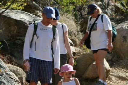 Caminata en el desierto