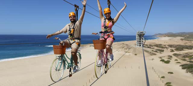Skybike na praia Migriño + Degustação de tequila