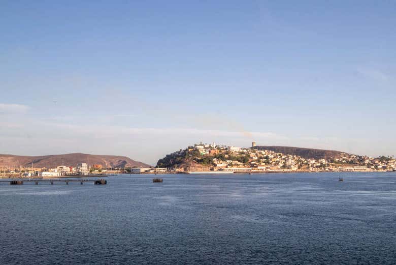Litoral da baía de Topolobampo