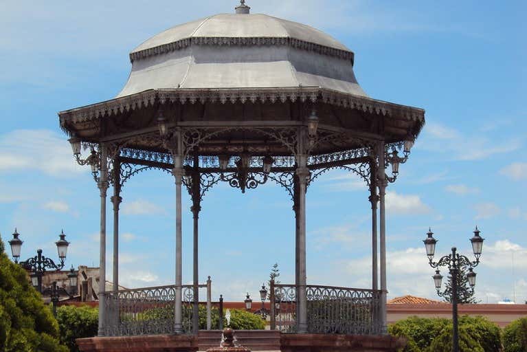 Quiosco de la plaza principal