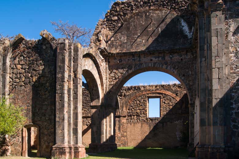 Vestigios del templo inconcluso