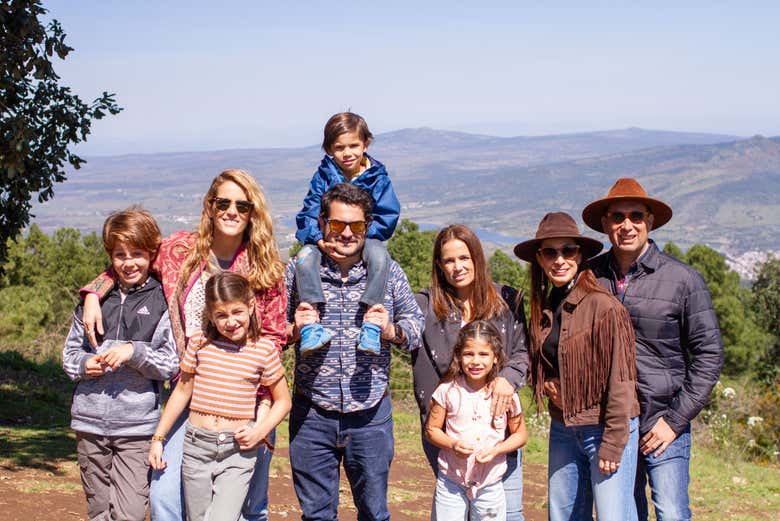 Foto de recuerdo en Cerro del Tigre