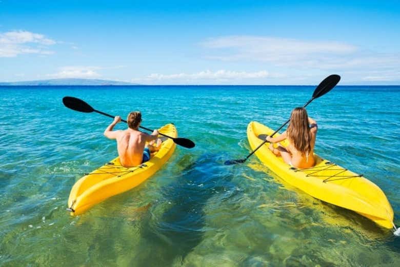 ¿Preparados para el tour en kayak?