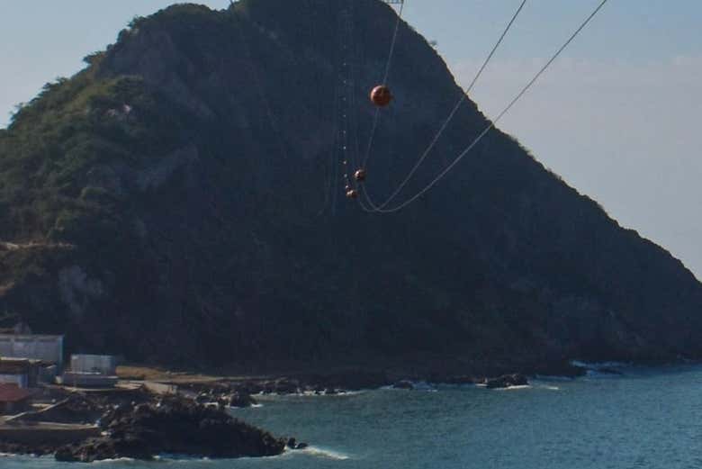 Tyrolienne de Mazatlán