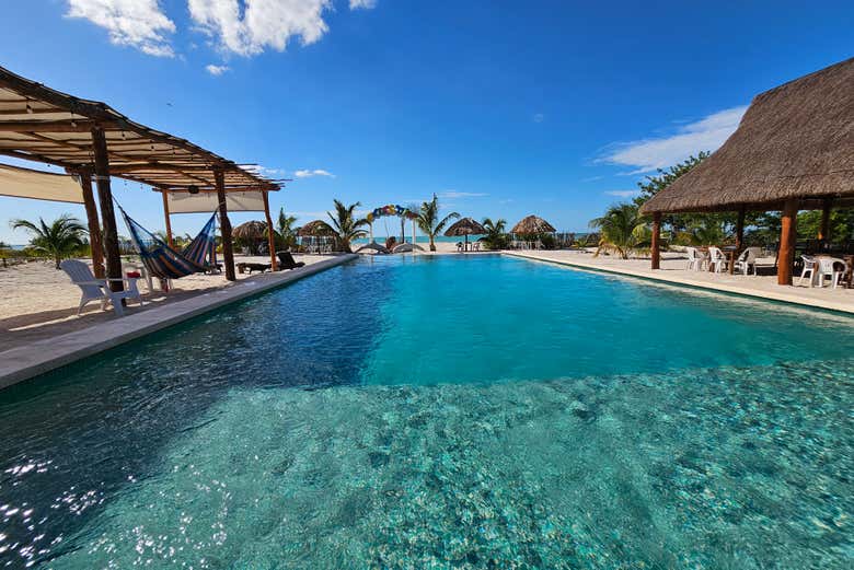 Aguas cristalinas de Celestún