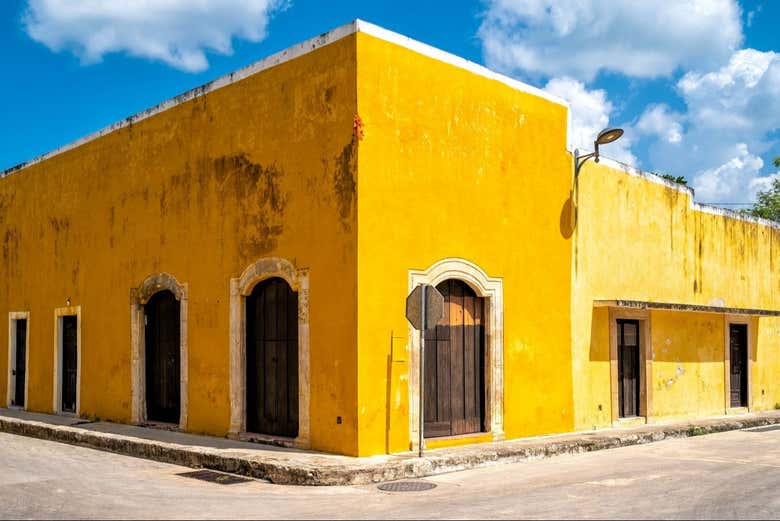 Típicas casas de Izamal