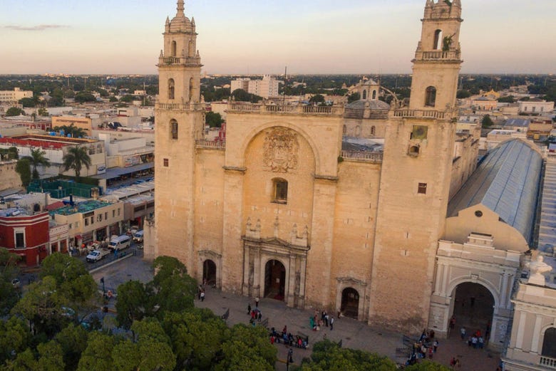 Catedral del Yucatán, consagrada a San Ildefonso