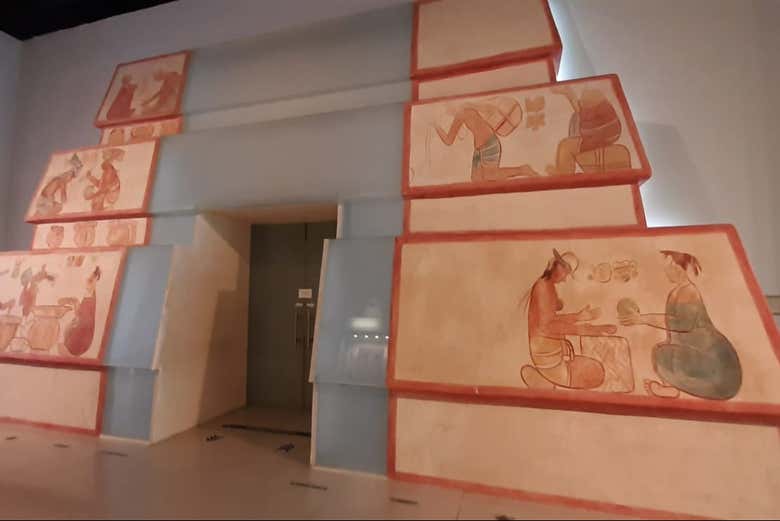 Visit a museum that combines technology, archaeology, and art