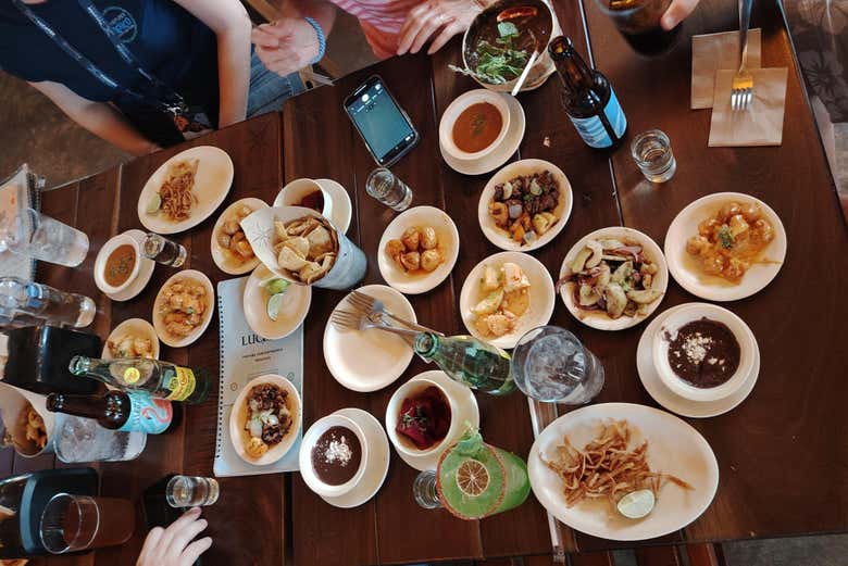 Platillos que probaremos durante el tour