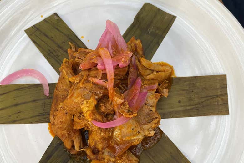 Una de las delicias de la gastronomía maya