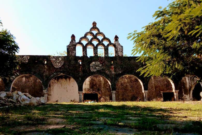 La hacienda conserva gran parte de su estado original