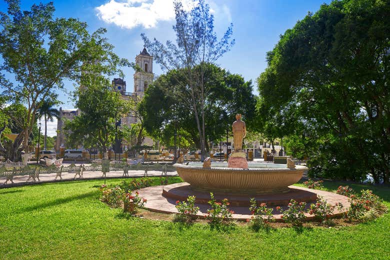 Stroll through parks in Valladolid