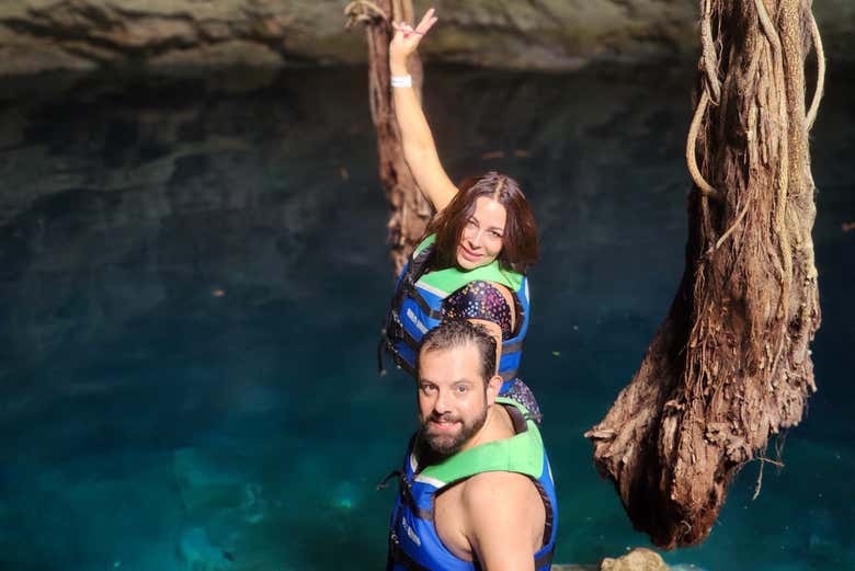 Posando para una foto