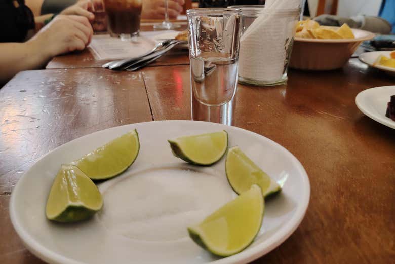 Lima para el tequila