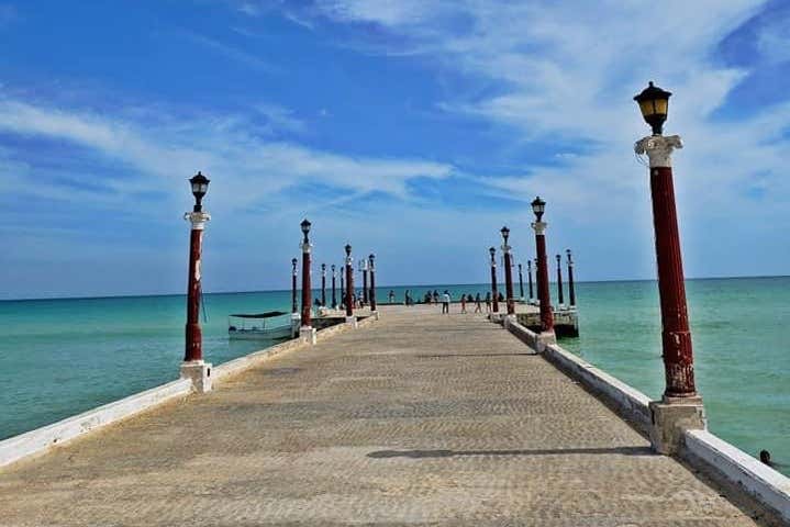 Visitando uno de los puertos