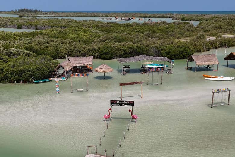 Panorámica de Isla Columpios