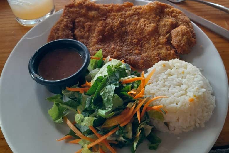 Prato completo para repor as energias