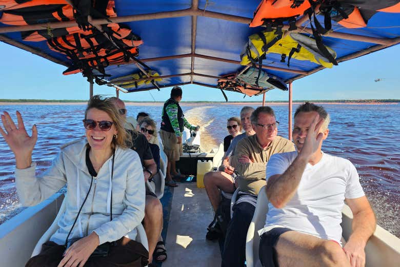 Viajando hasta Celestún