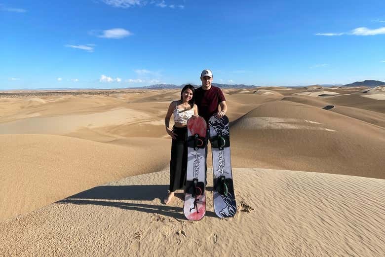 Prêt à faire du sandboarding ?