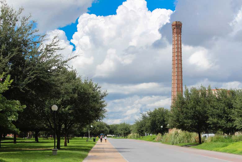 El Parque Fundidora, en Monterrey