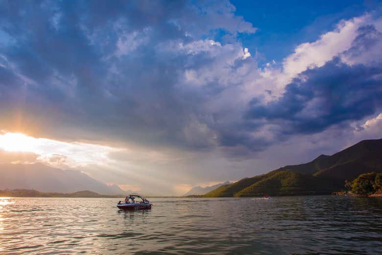 Admirez le coucher de soleil