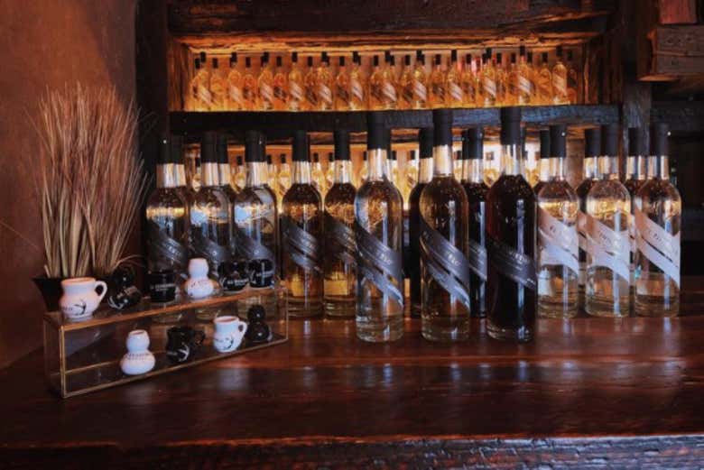 Todo listo para la cata